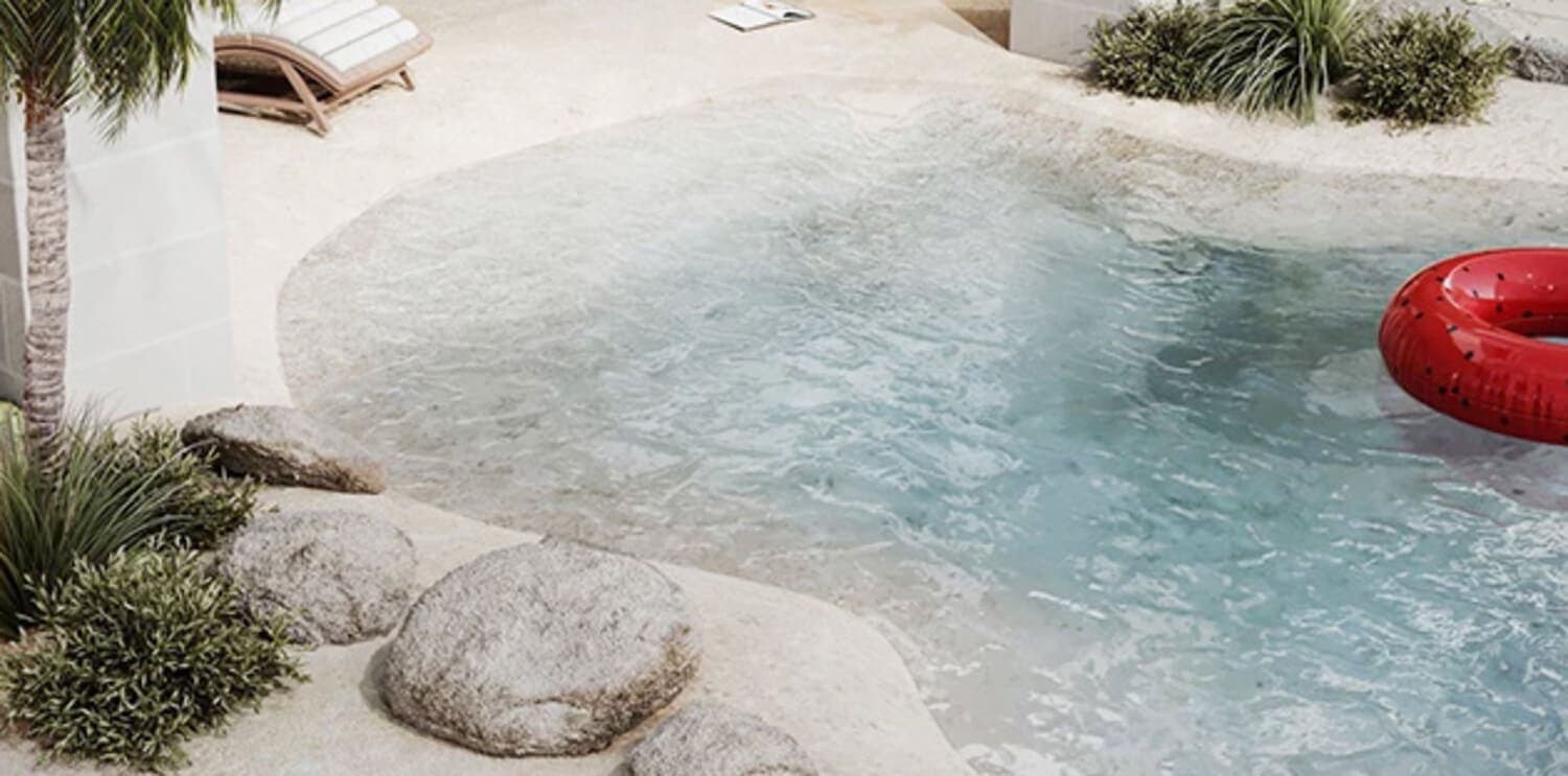 Aveline Residences amenity Beach Pool - JVC (Jumeirah Village Circle), Dubai - by Citi Developers