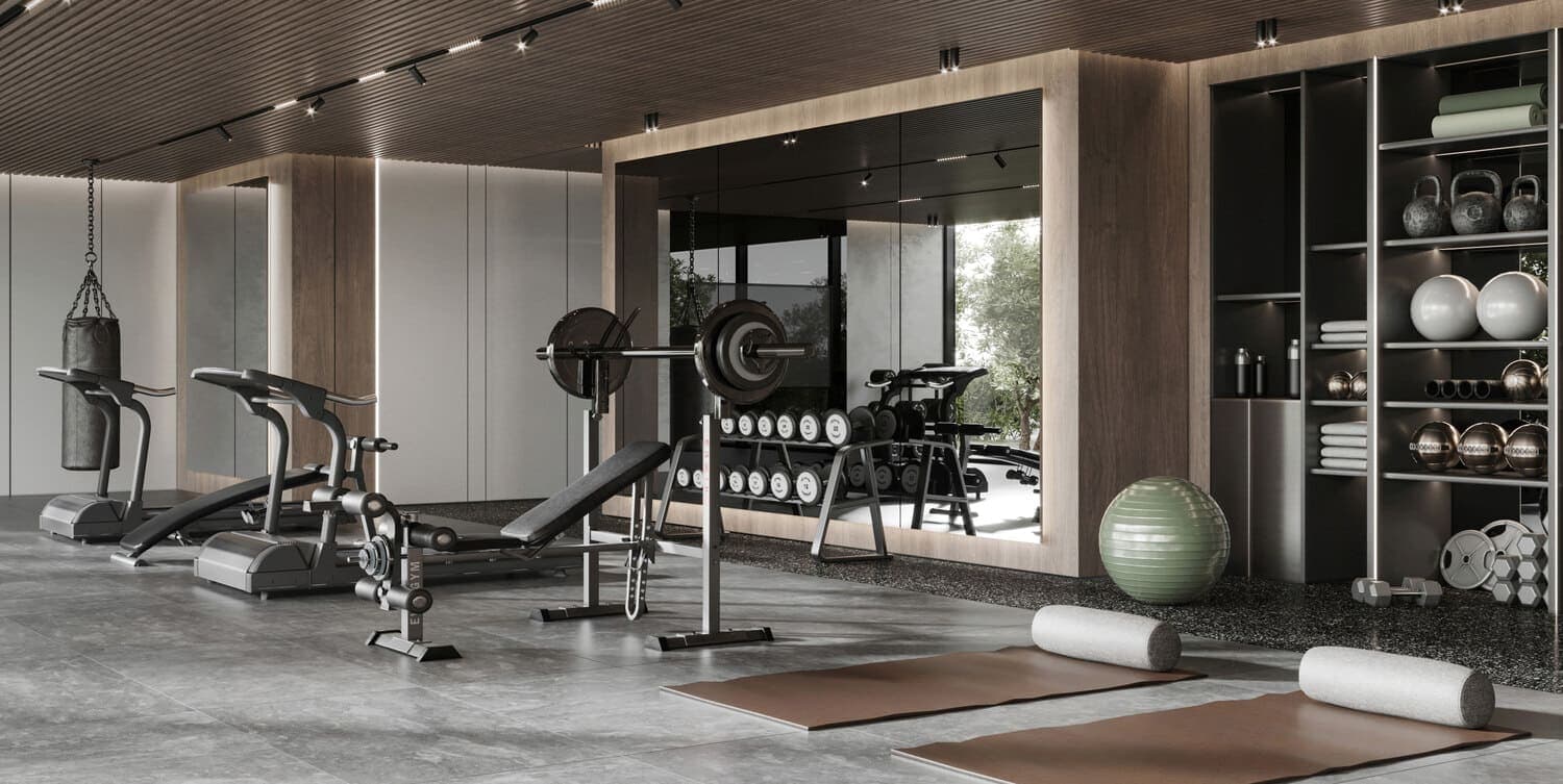 Aveline Residences amenity Gym - JVC (Jumeirah Village Circle), Dubai - by Citi Developers
