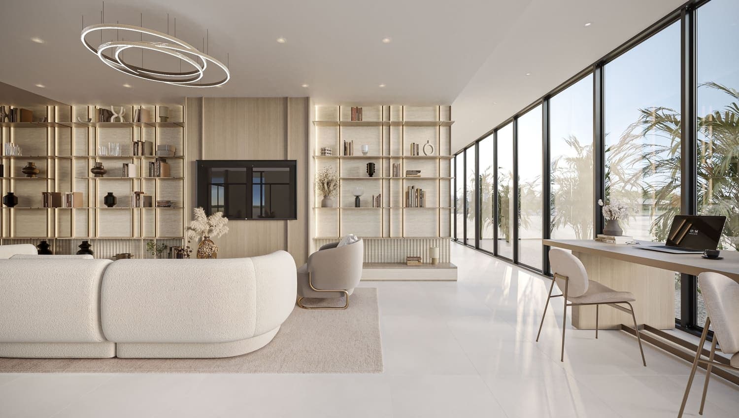 Avelon Boulevard amenity Club Lounge - Arjan, Dubai - by Avelon Developments