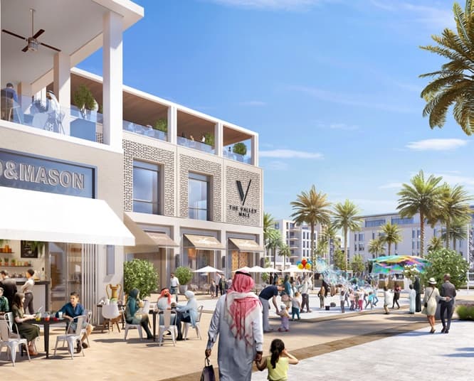Avena at The Valley amenity Retail - The Valley, Dubai - by Emaar