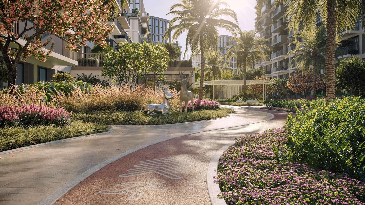 Avenew 888 - Modo amenity Jogging Track & Walkway Lawn in Dubai South, Dubai, by Avenew Development