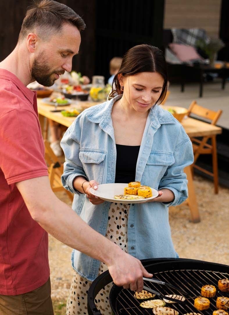 Avenue Residence 6 amenity Bbq Area - Al Furjan, Dubai - by NABNI