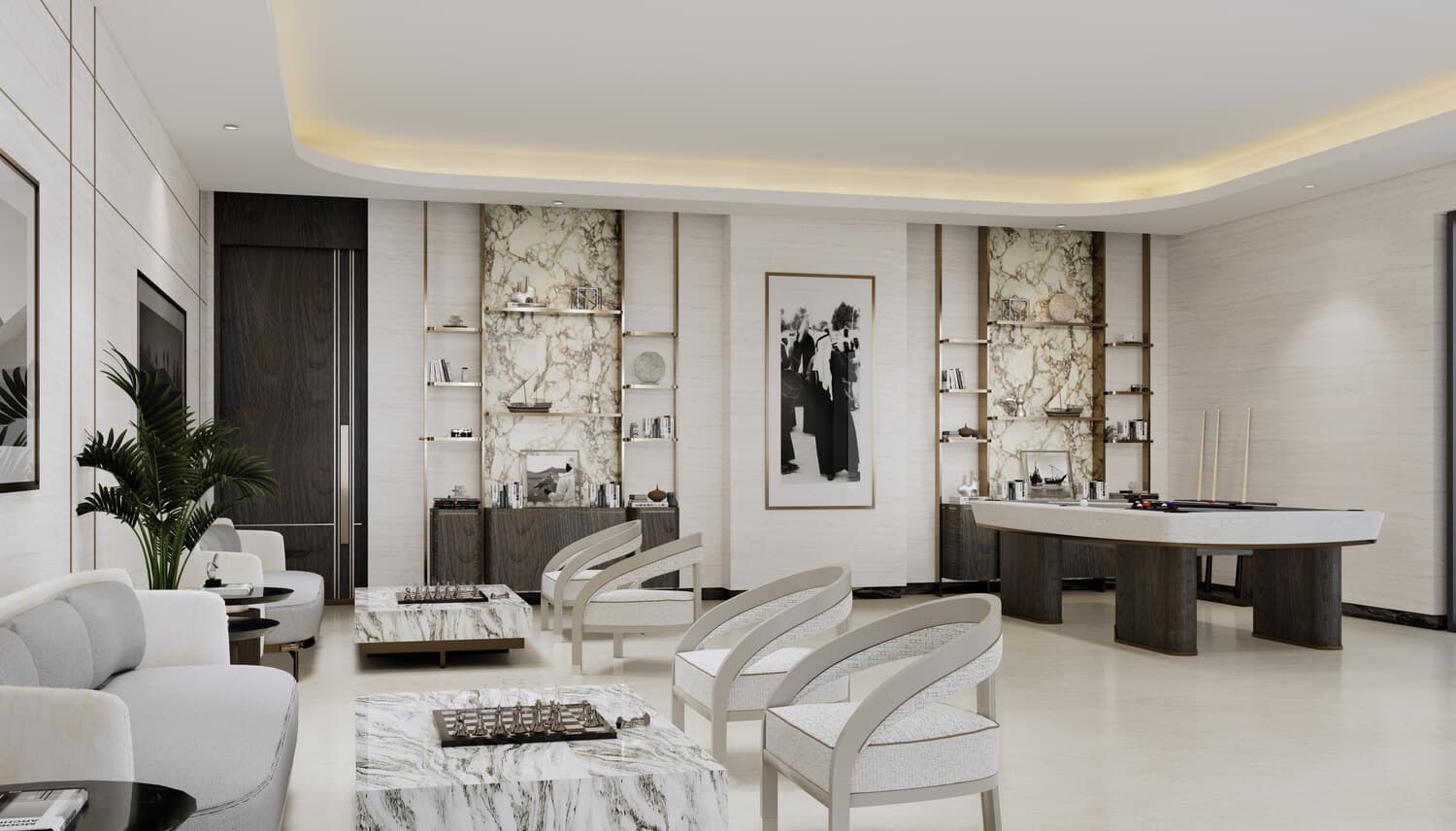 Avenue Residence 7 amenity Resident’S Lounge - Jebel Ali Village, Dubai - by NABNI
