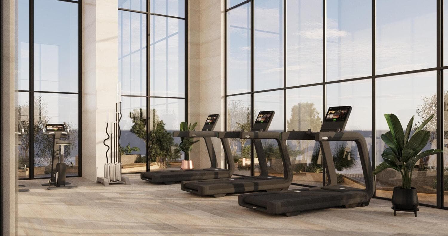 Avenue Residence 8 amenity Indoor Gym - Al Furjan, Dubai - by NABNI