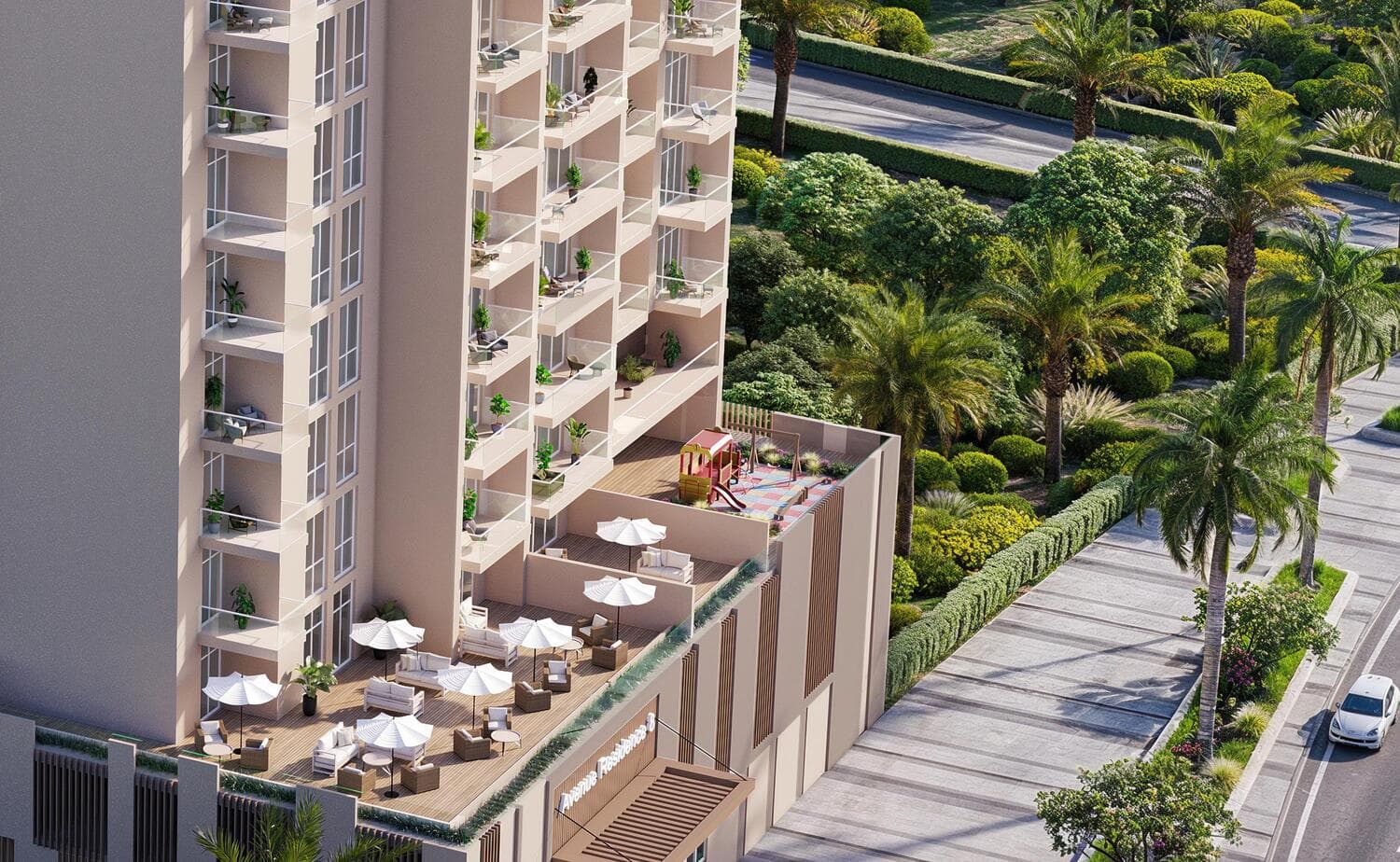 Avenue Residence 8 amenity Recreation Areas in Al Furjan, Dubai, by NABNI