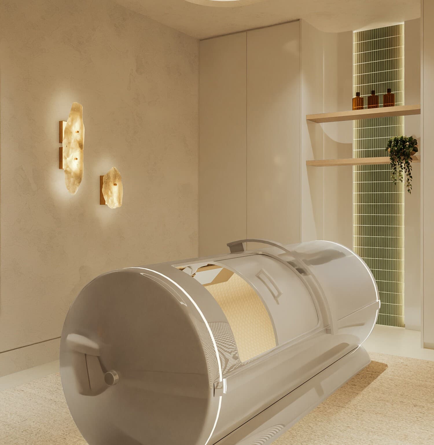 Avida Residences amenity Hyperbaric Oxygen Chamber - Dubai Islands, Dubai - by IQUNA Properties