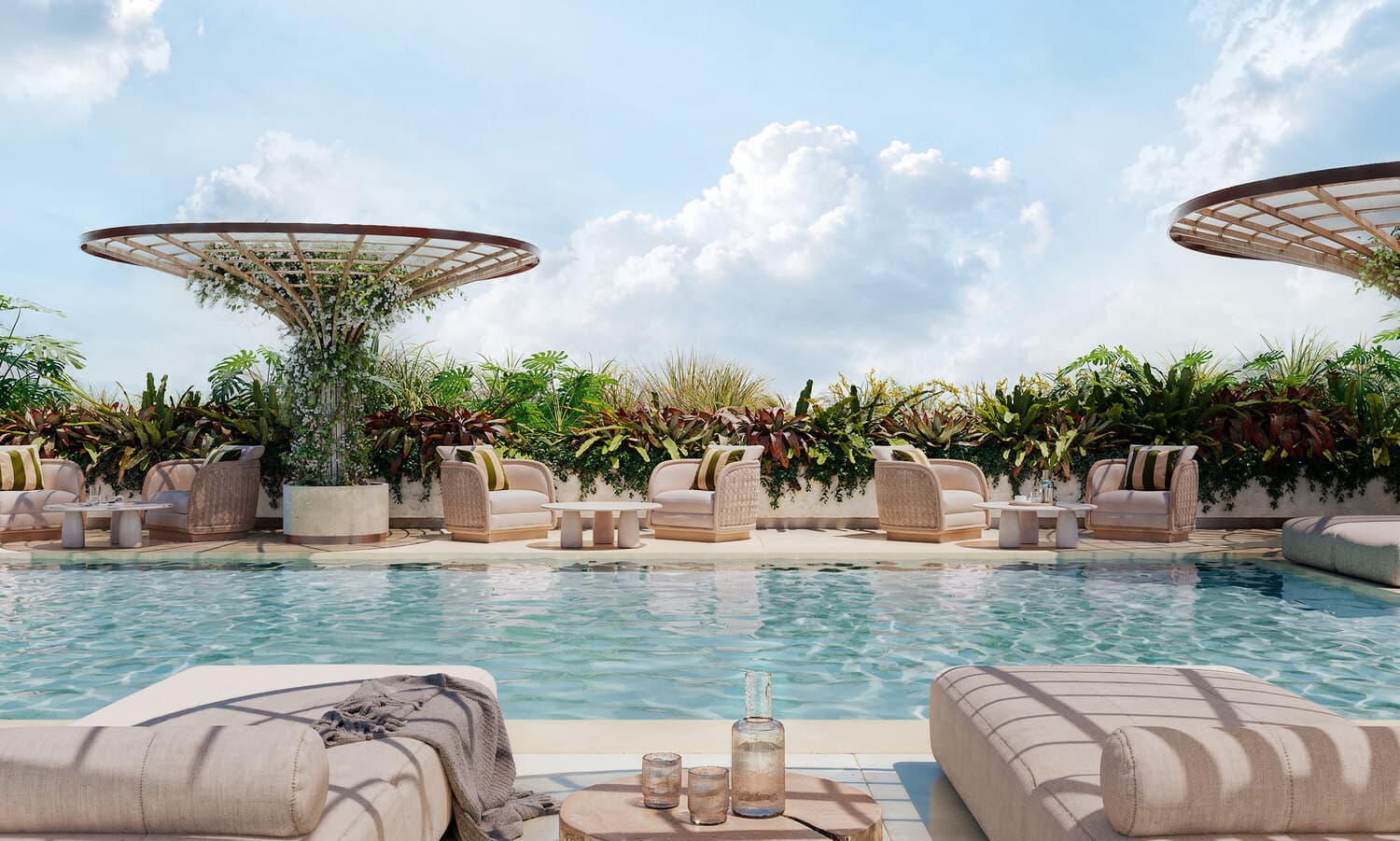Avida Residences amenity The Pool - Dubai Islands, Dubai - by IQUNA Properties