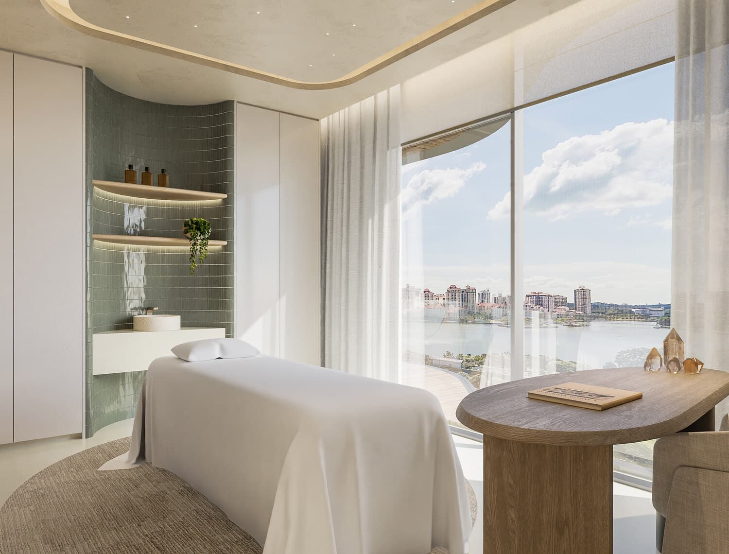 Avida Residences amenity Treatment Suites - Dubai Islands, Dubai - by IQUNA Properties