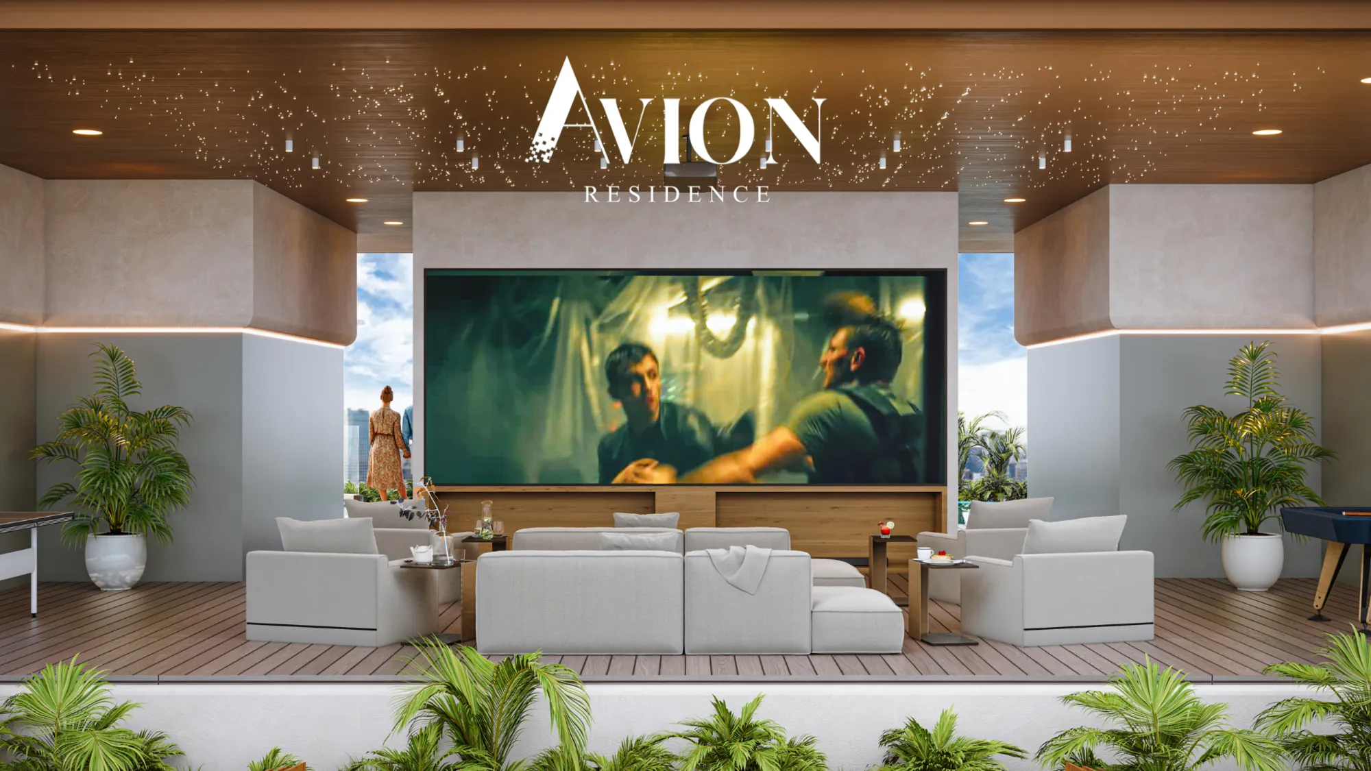 Avion Residence amenity Cinema - Madinat Al Mataar, Dubai - by Sky View Development L.L.C