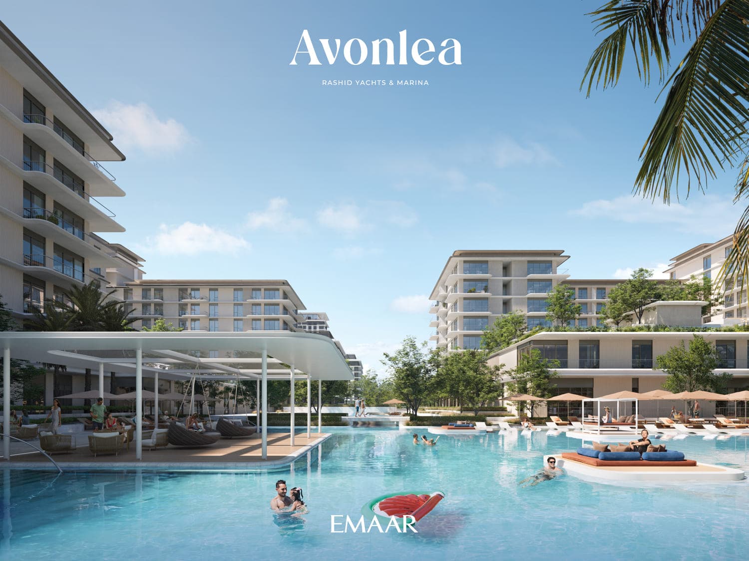 Avonlea amenity Swimming Pool - Mina Rashid, Dubai - by Emaar