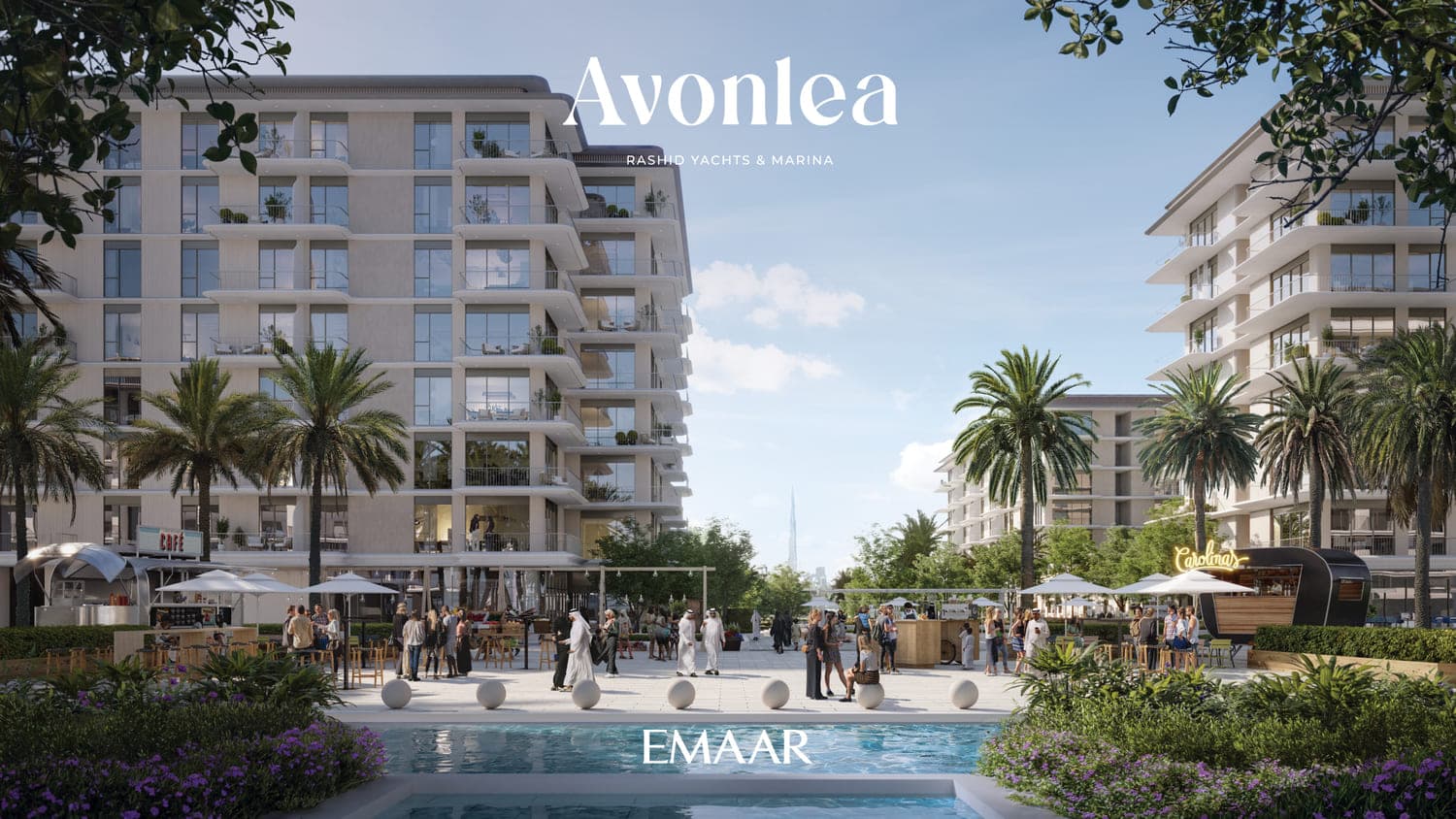 Avonlea exterior view - Mina Rashid, Dubai - by Emaar