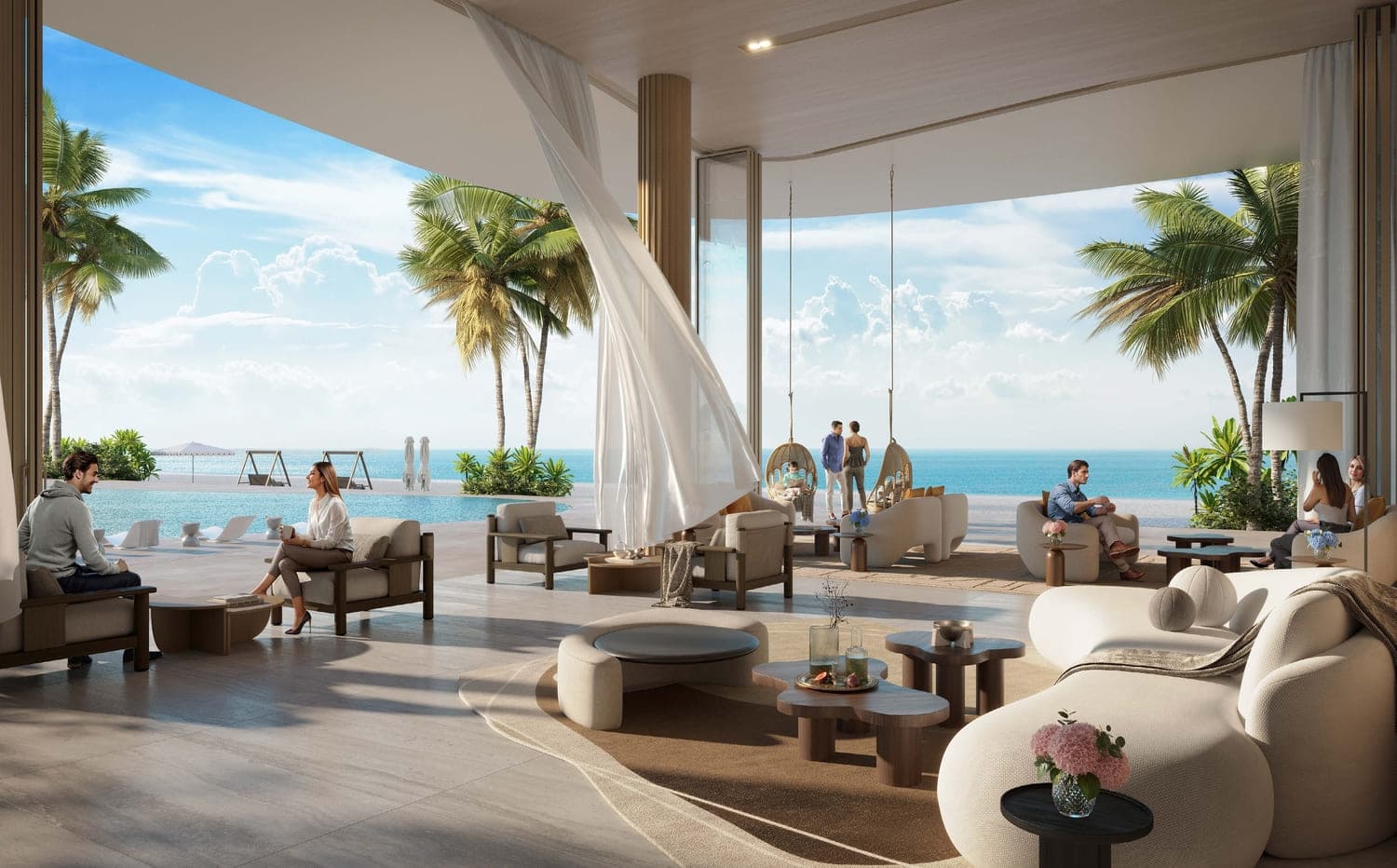 AYA Beachfront Residences amenity Club House - Al Rawdah, Dubai - by Deyaar