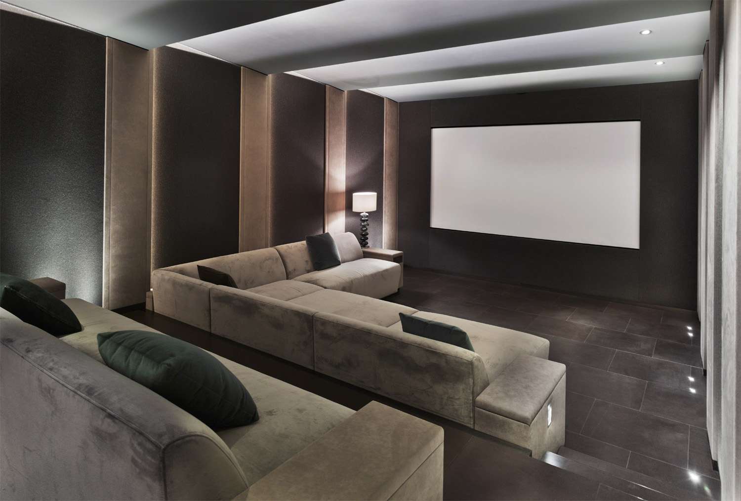 AYA Beachfront Residences amenity Indoor Cinema - Al Rawdah, Dubai - by Deyaar