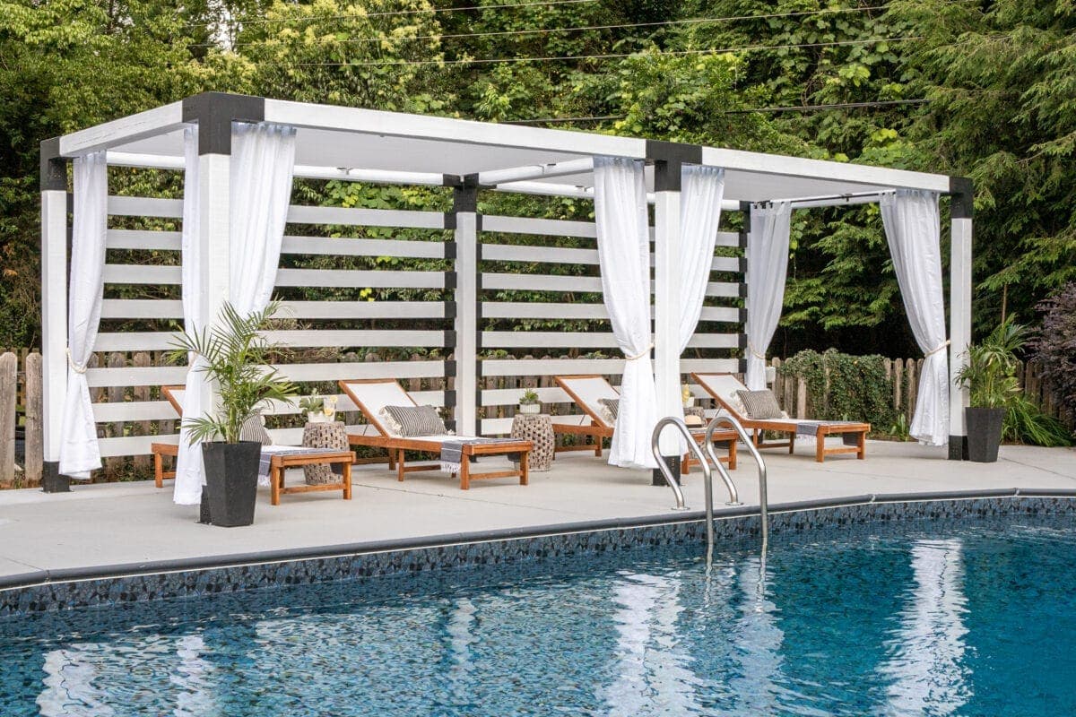 AYA Beachfront Residences amenity Outdoor Cabanas - Al Rawdah, Dubai - by Deyaar