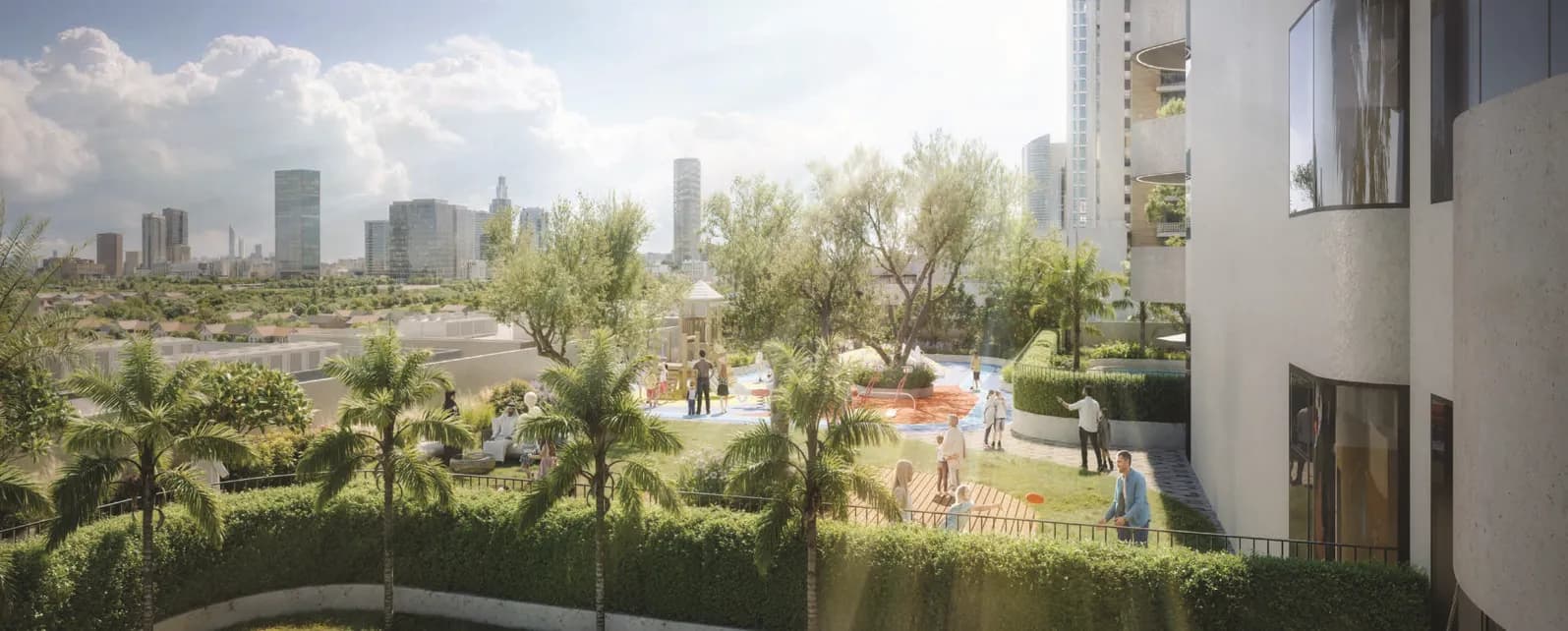 Azha Millennium Residences amenity Indoor & Outdoor Kids Play Area - Al Barsha South 5, Dubai - by Azha Development
