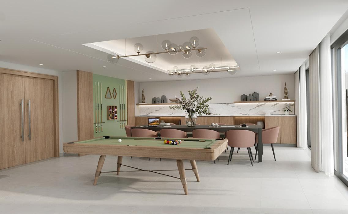 Azizi Arian amenity Clubhouse - Jebel Ali Freezone Extension, Dubai - by Azizi