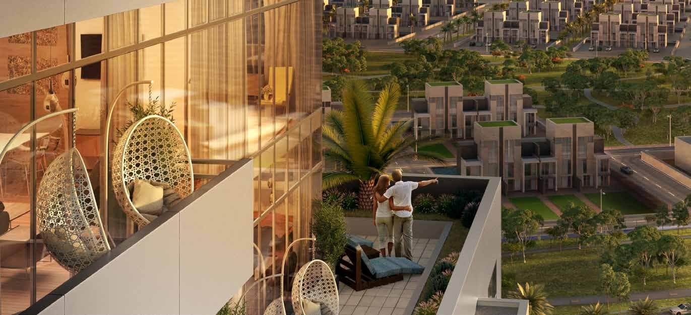 Azizi Aura amenity Landscaped Gardens - Jebel Ali Freezone Extension, Dubai - by Azizi