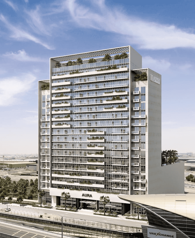 Azizi Aura exterior view - Jebel Ali Freezone Extension, Dubai - by Azizi