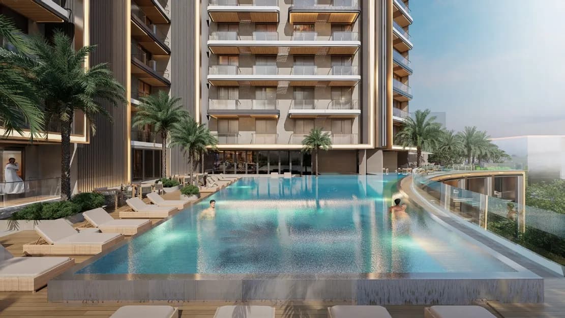 Azizi Gabriel amenity Swimming Pools - Jabal Ali Industrial 2, Dubai - by Azizi