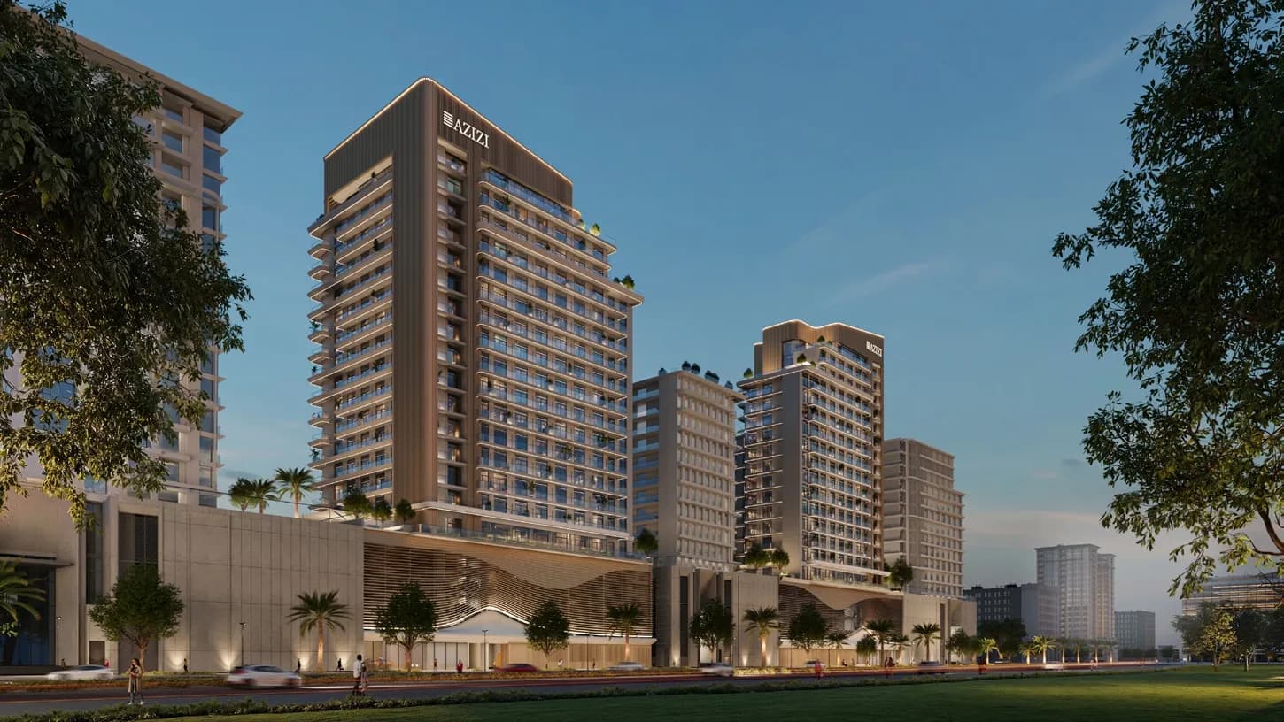 Azizi Leily exterior view - Al Jaddaf, Dubai - by Azizi