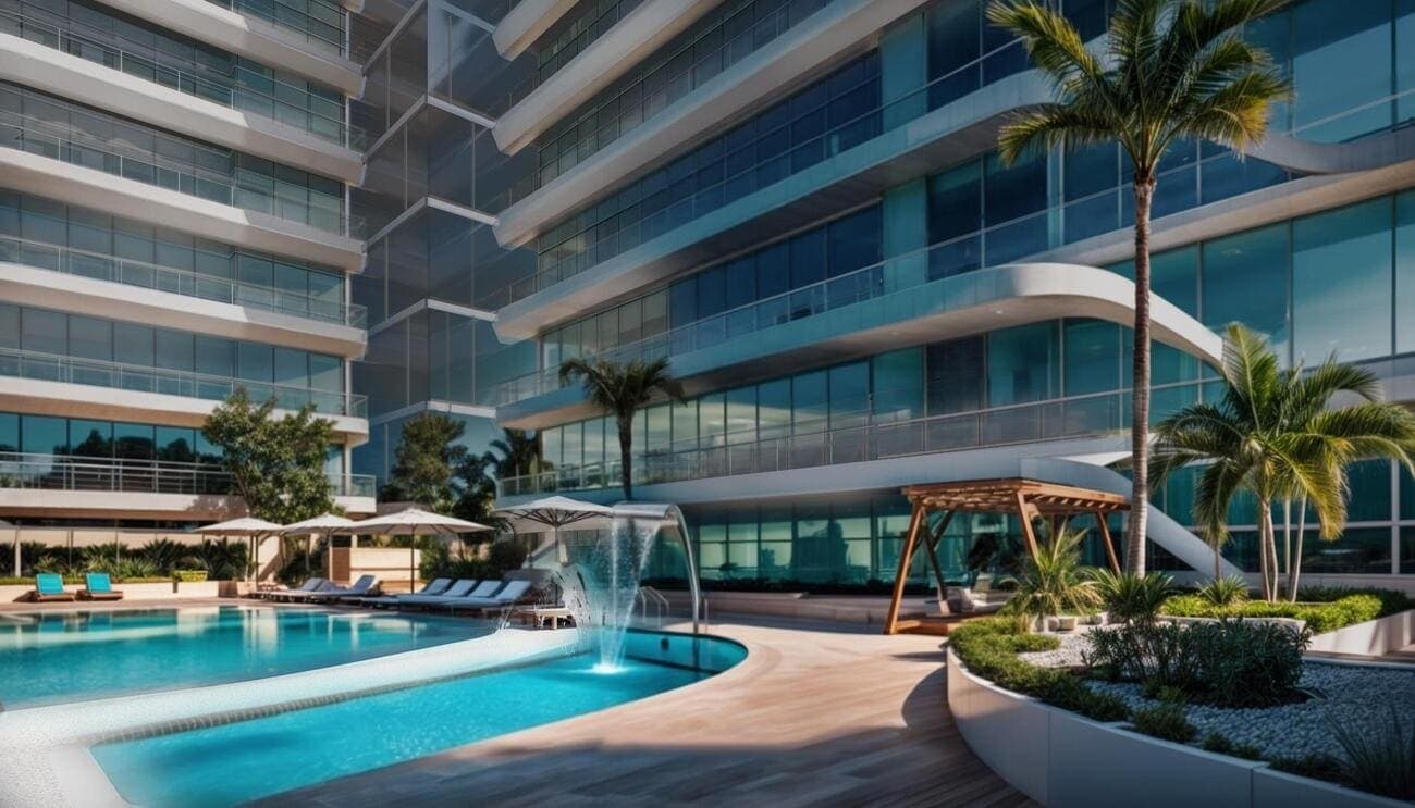 Azizi Milan amenity Swimming Pool, Saunas & Jacuzzies In Every Building - City Of Arabia, Dubai - by Azizi