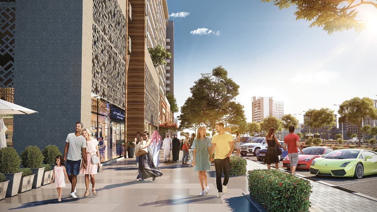 Azizi Neila amenity Landscaped Walking Areas - Jebel Ali Village, Dubai - by Azizi