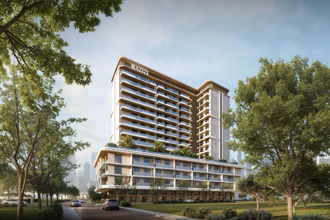 Azizi Noura exterior view - Jebel Ali Freezone Extension, Dubai - by Azizi