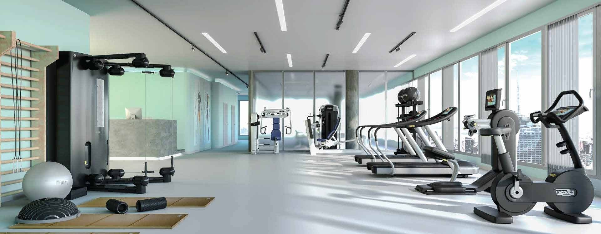 Azizi Plaza amenity Gym - Jebel Ali Village, Dubai - by Azizi