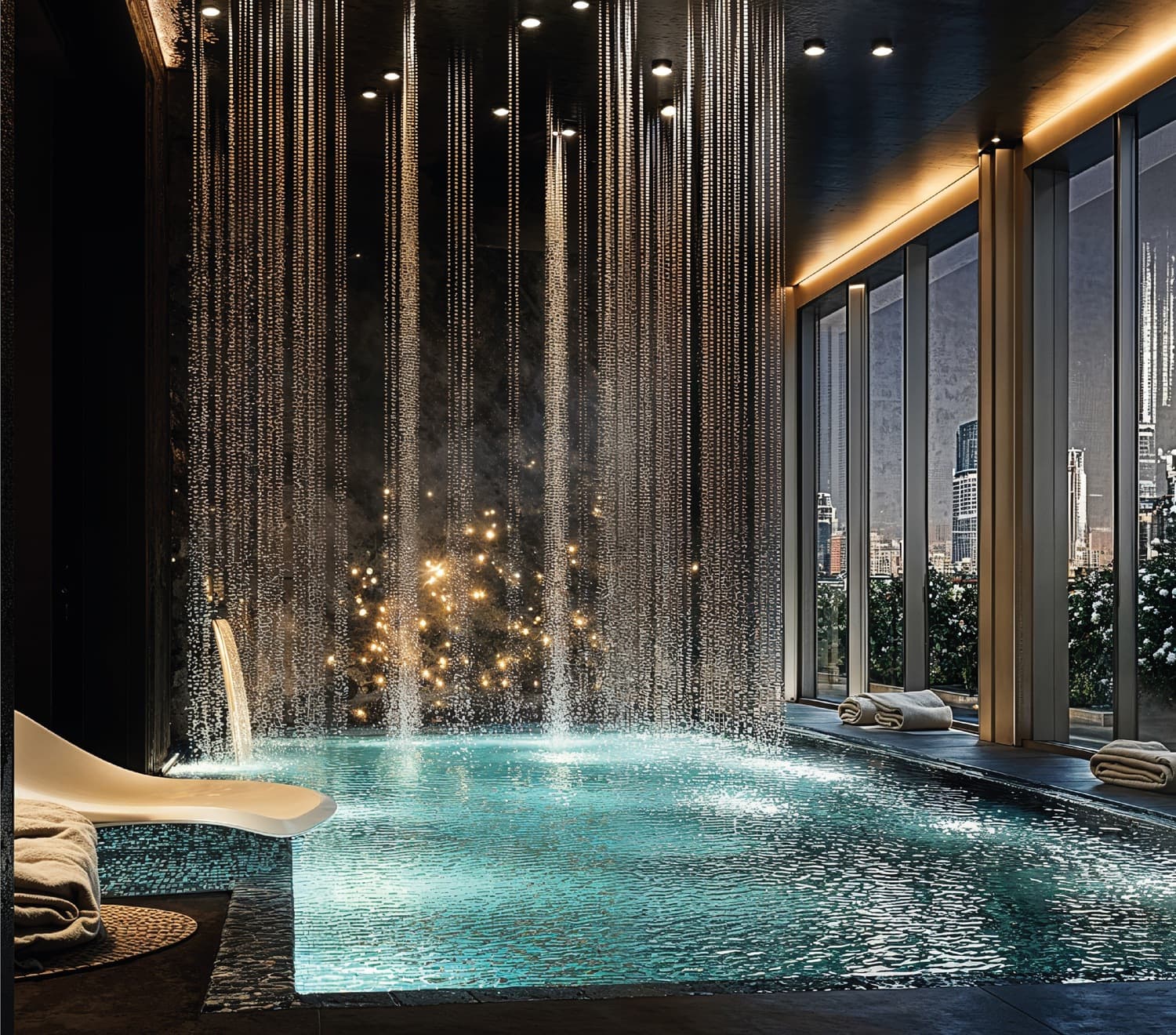 Azizi Raffi amenity Swimming Pool in Jebel Ali Village, Dubai