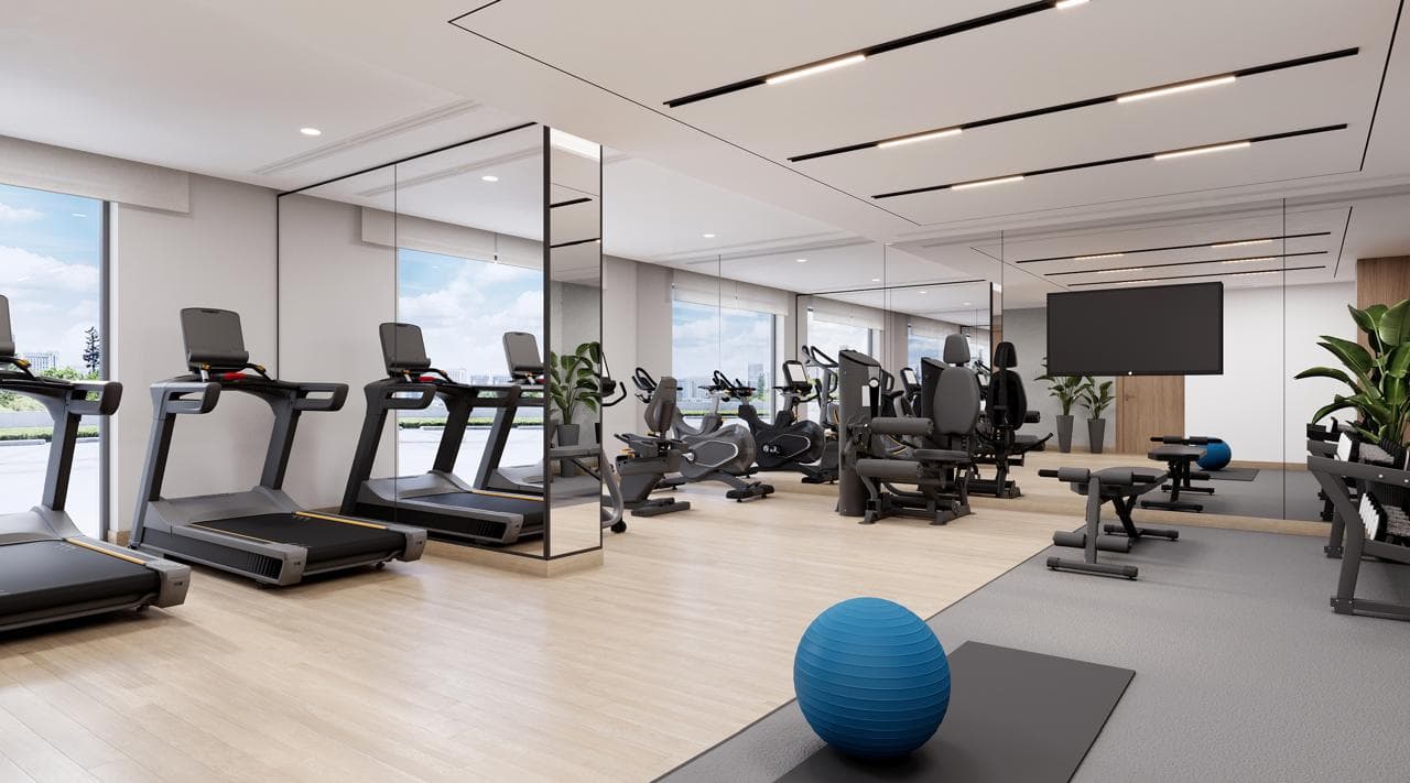 Azizi Ruby amenity Gym in JVC (Jumeirah Village Circle), Dubai