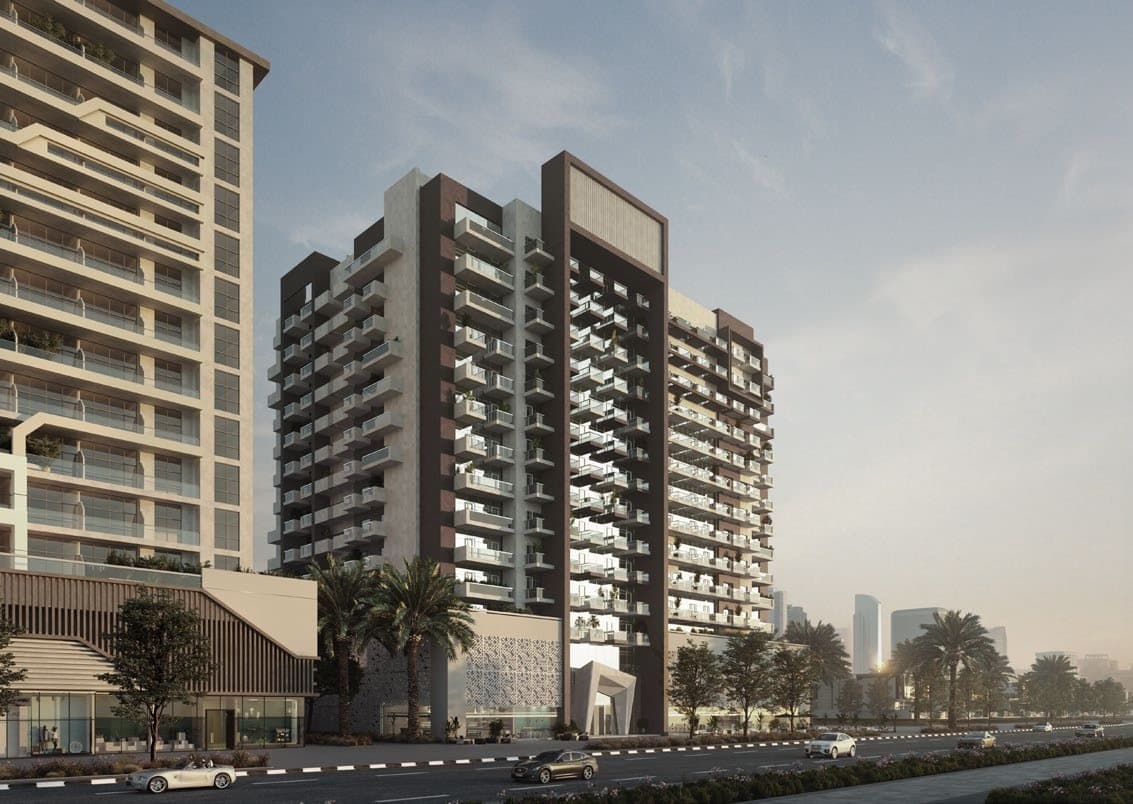 Azizi Samia exterior view - Jebel Ali Village, Dubai - by Azizi