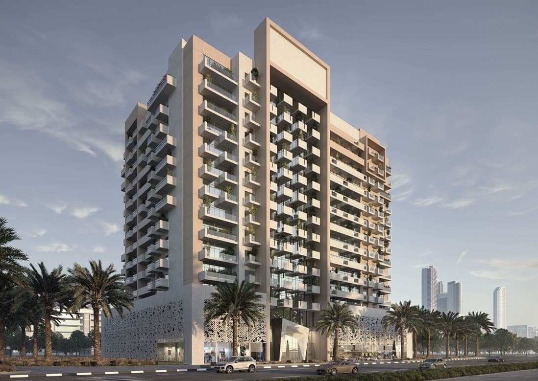 Azizi Shaista exterior view - Al Furjan, Dubai - by Azizi