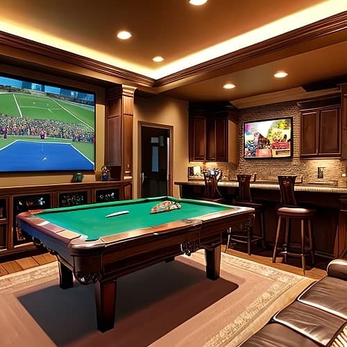 Azizi Wasel amenity Game Room - Dubai Islands, Dubai - by Azizi