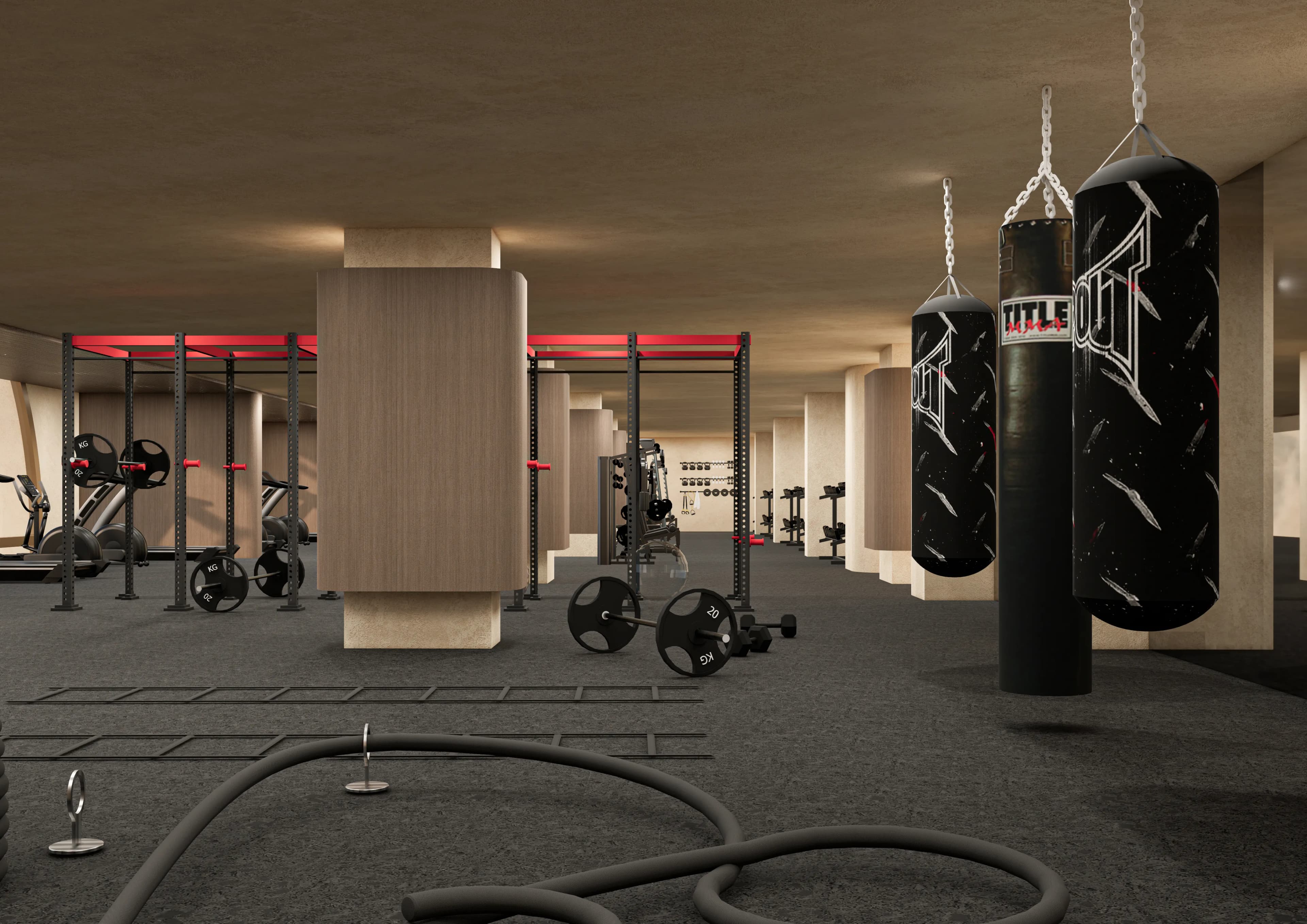 Azoria Living Uluwatu amenity Fully Equipped Gym - Badung, Dubai - by Coco Development Group