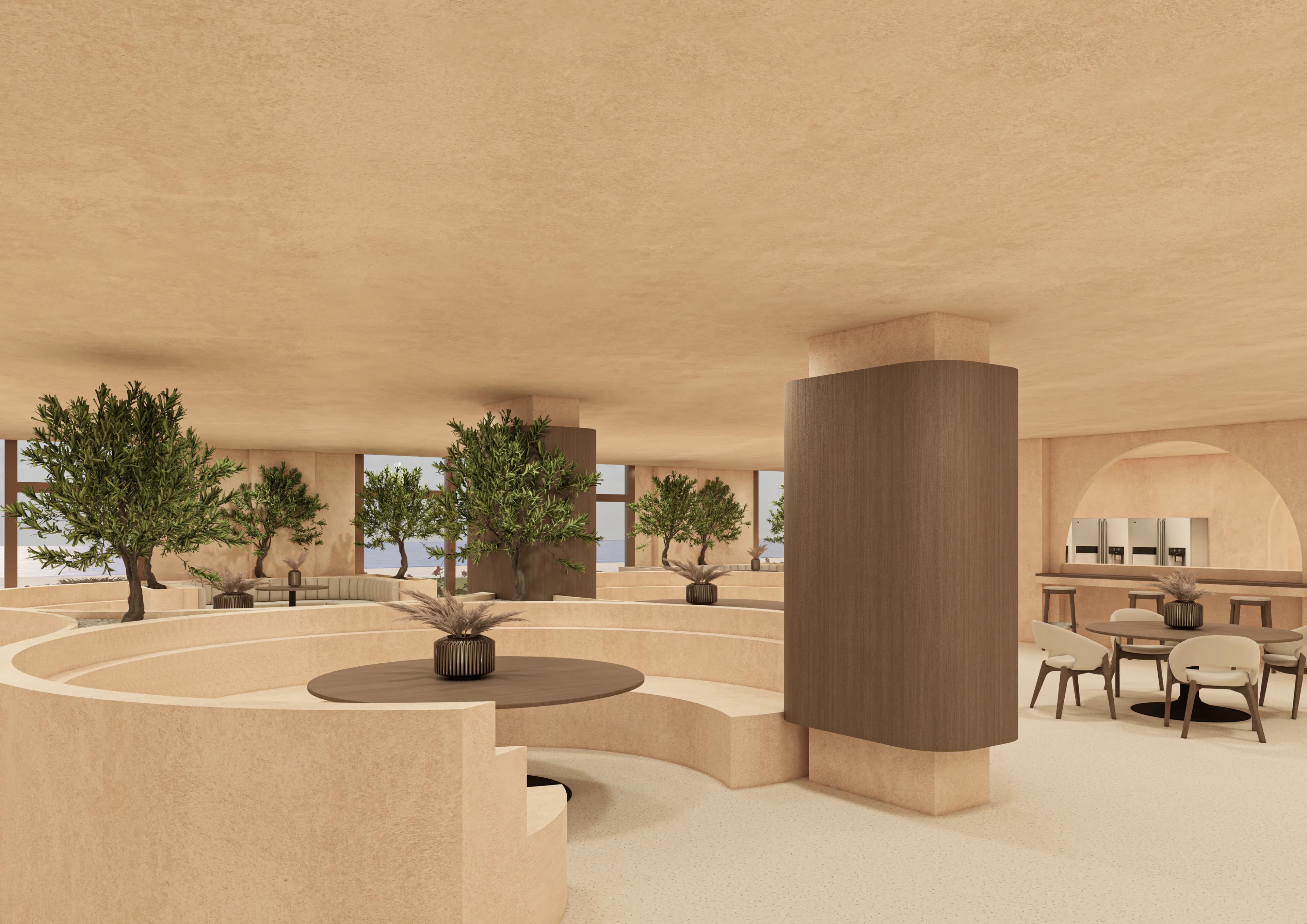 Azoria Living Uluwatu amenity Restaurant - Badung, Dubai - by Coco Development Group