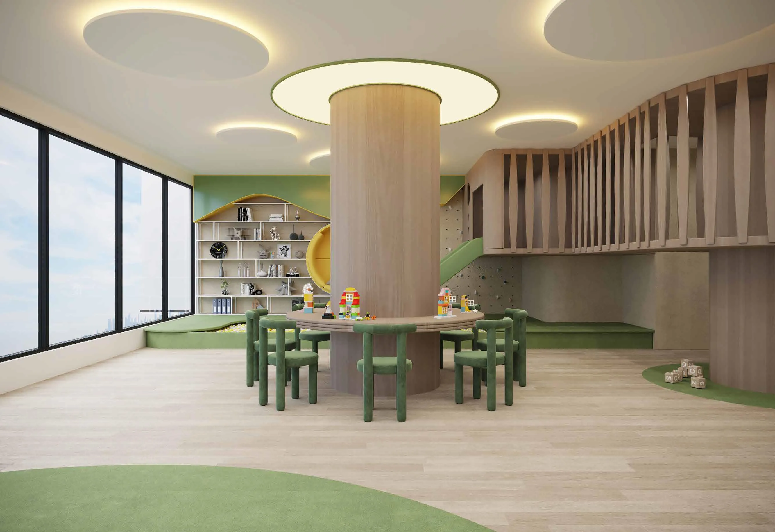 Azra Residence amenity Kids Play Area - Dubai Land Residence Complex, Dubai - by Enaam Properties Development