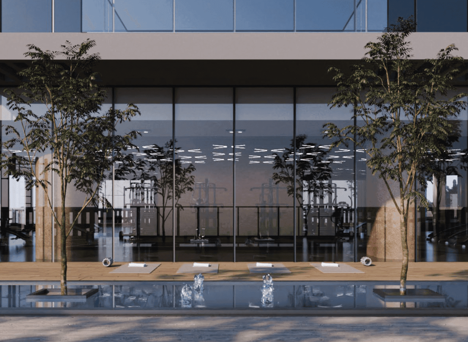 Azura Residences by IGO amenity Outdoor Yoga - Dubai Islands, Dubai - by Invest Group Overseas (IGO)