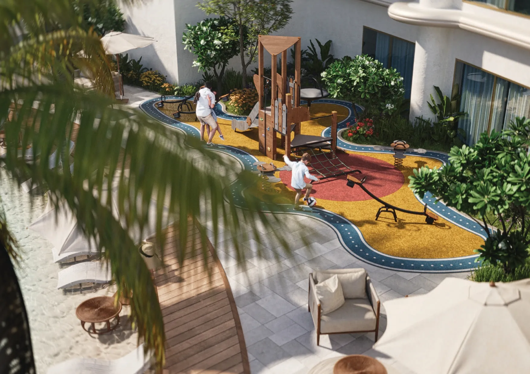 Azure by Lapis amenity Kids' Play Area - Al Hamra Free Zone, Dubai - by Lapis Properties