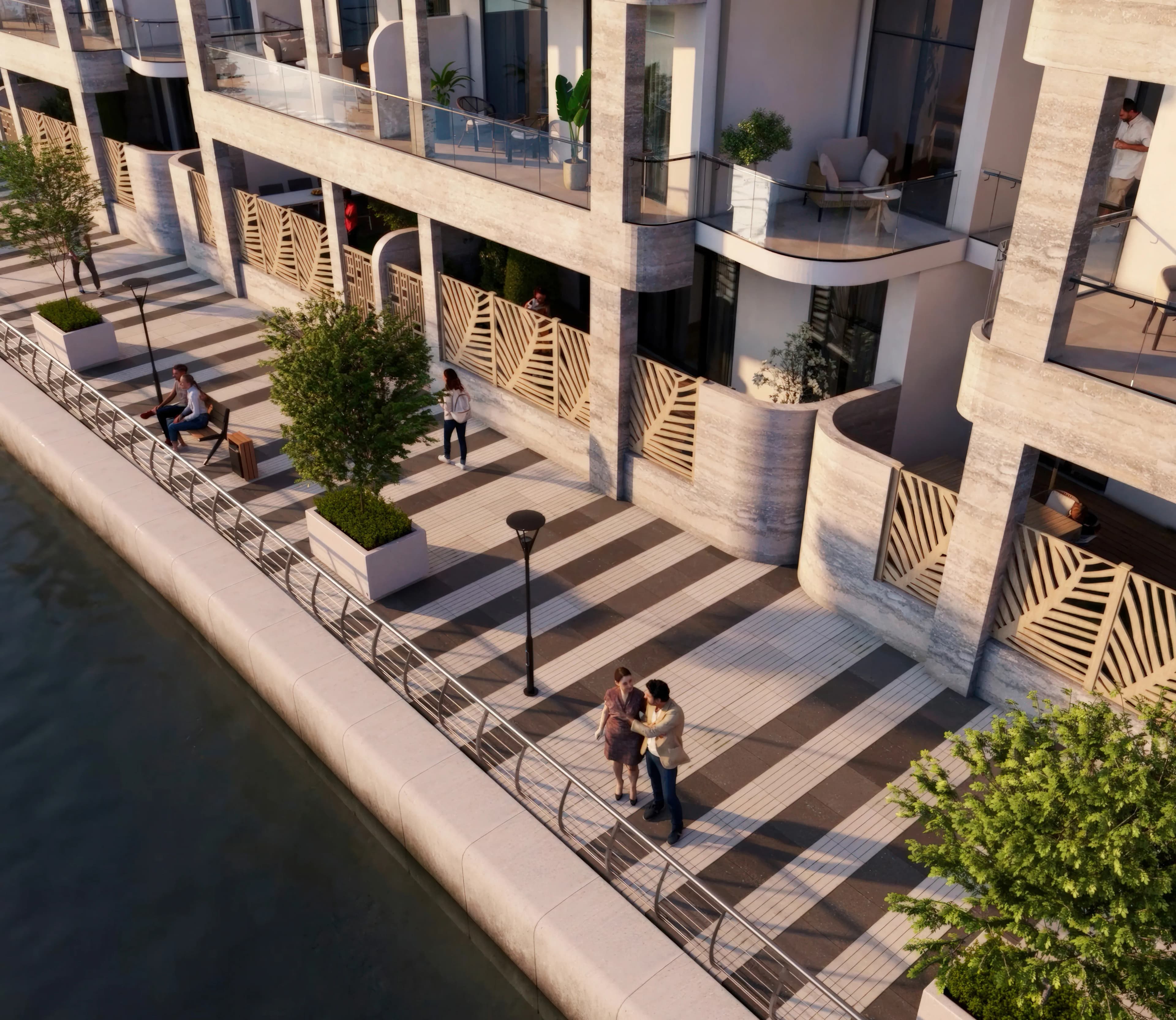 Baia amenity Seating Spots - Abu Dhabi, Dubai - by Reportage Properties