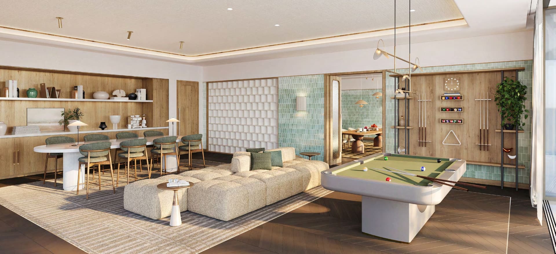 Bay Grove Residences Phase 1, 2 and 3 amenity Clubhouse in Dubai Islands, Dubai, by Nakheel