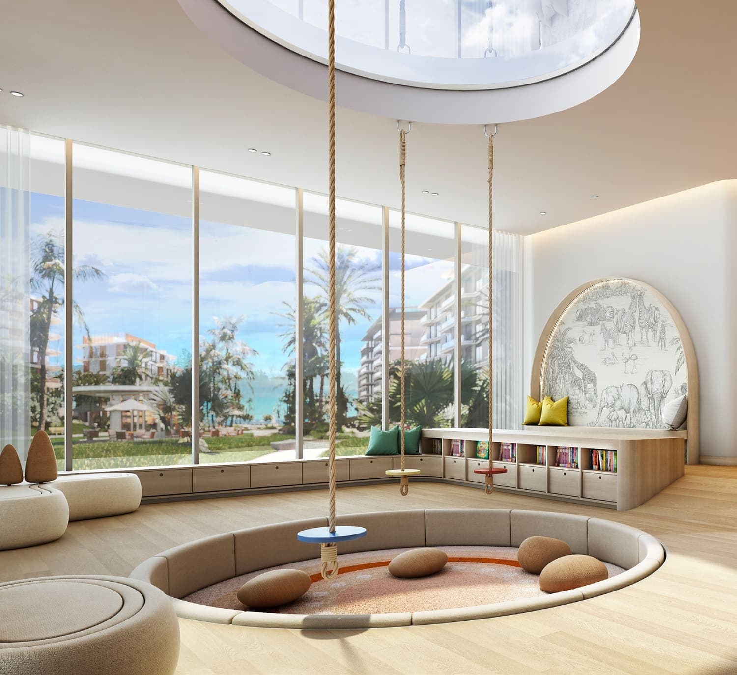 Bay Grove Residences Phase 1, 2 and 3 amenity Indoor & Outdoor Kids’ Play Area - Dubai Islands, Dubai - by Nakheel