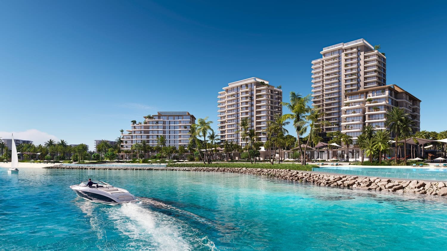 Bay Grove Residences Phase 1, 2 and 3 exterior view - Dubai Islands, Dubai - by Nakheel
