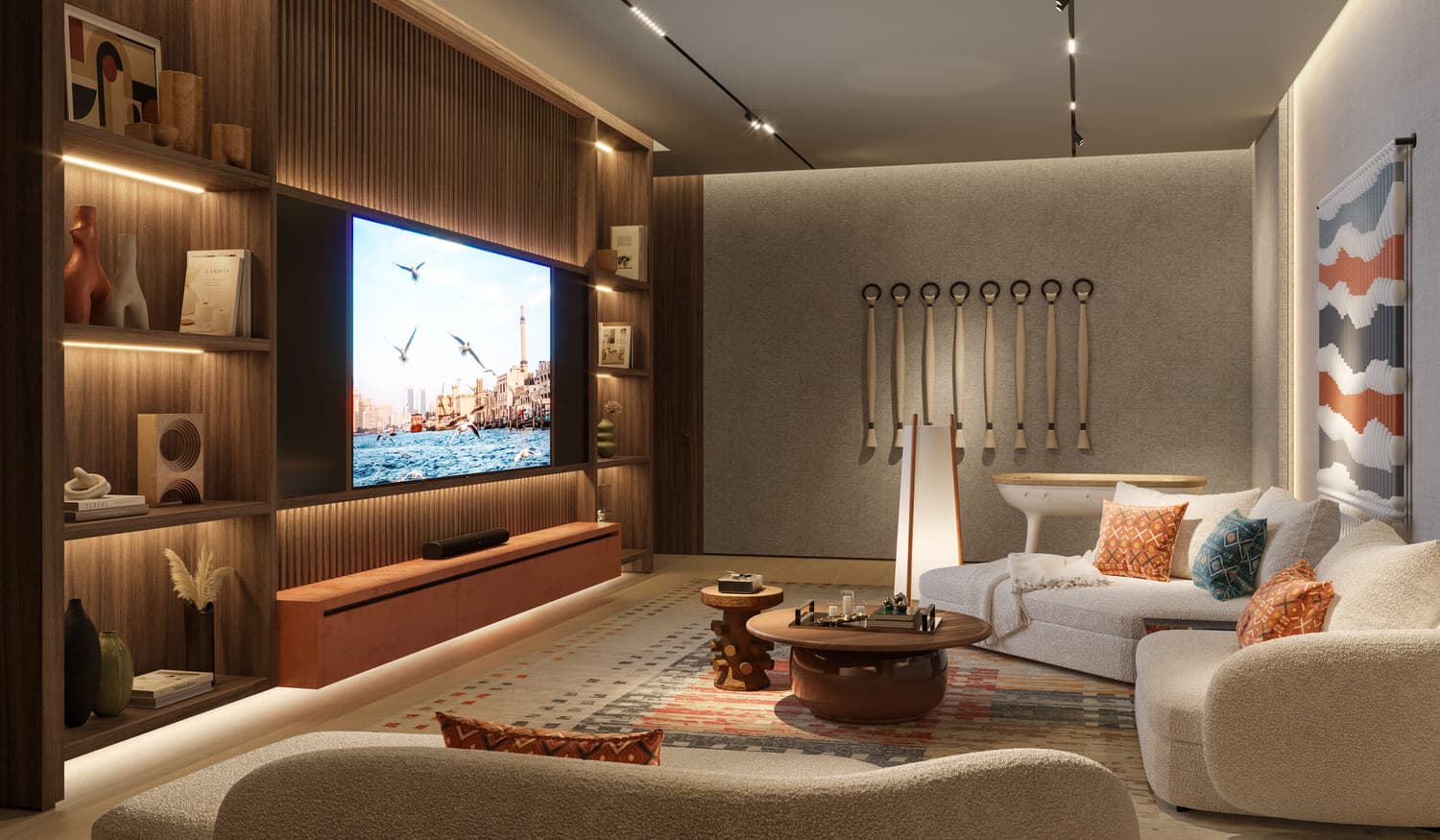 Bay Grove Residences Phase 4 amenity Cinema & Games Room - Dubai Islands, Dubai - by Nakheel