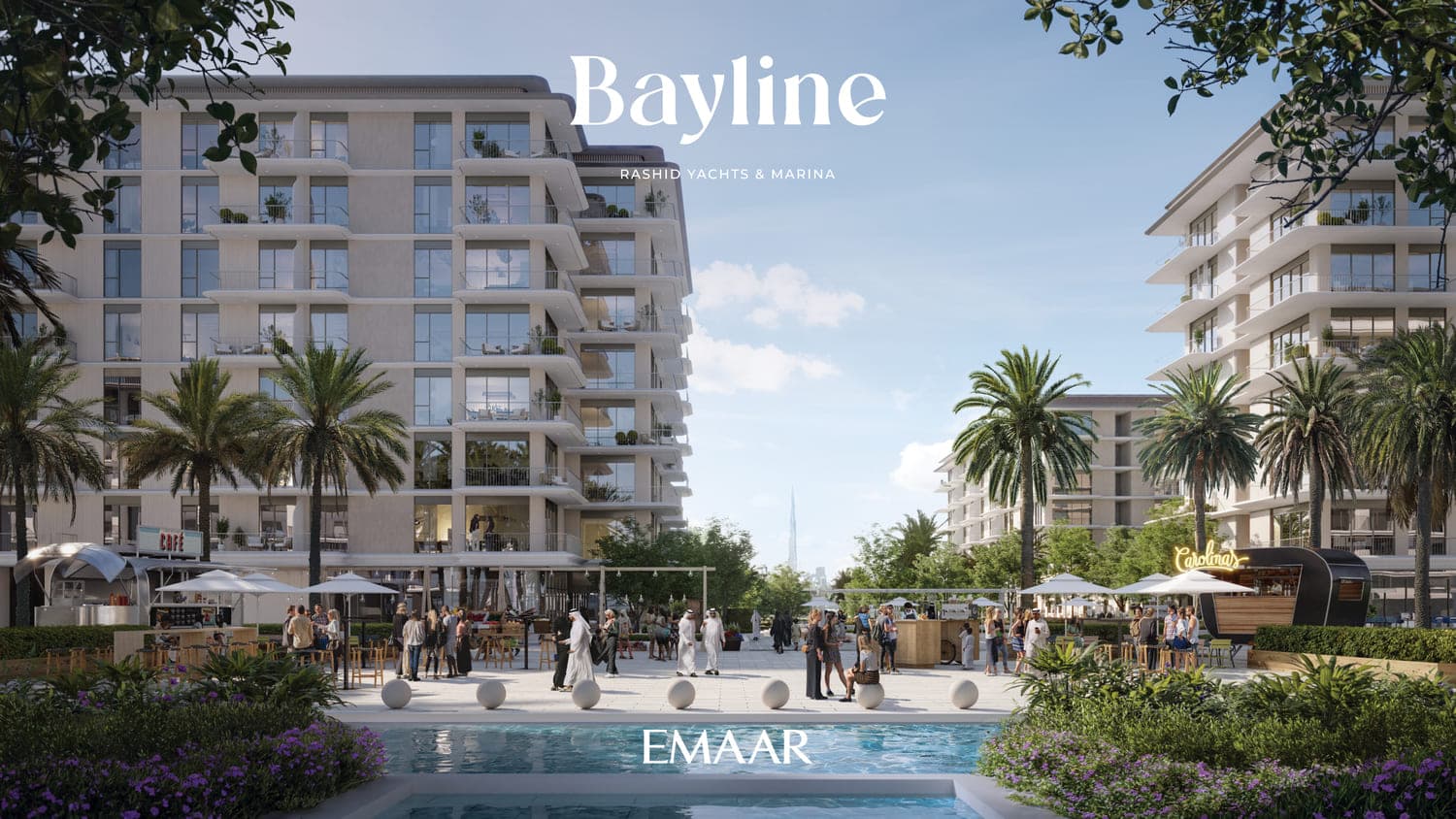 Bayline amenity Boardwalk Promenade - Mina Rashid, Dubai - by Emaar