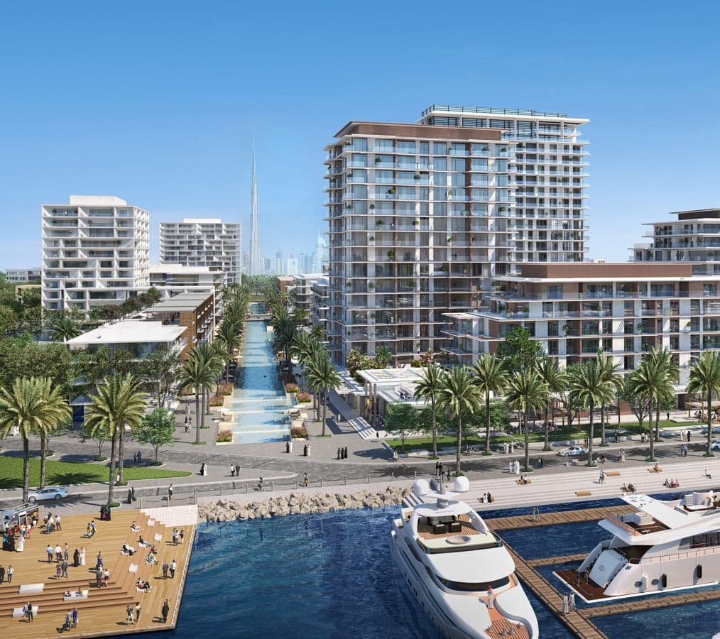 Bayline amenity Swimmable Canal Pool - Mina Rashid, Dubai - by Emaar
