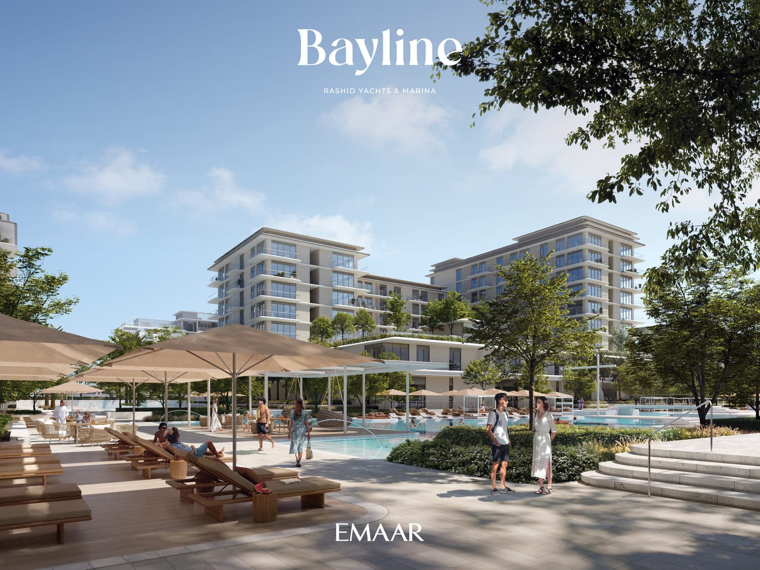 Bayline exterior view - Mina Rashid, Dubai - by Emaar