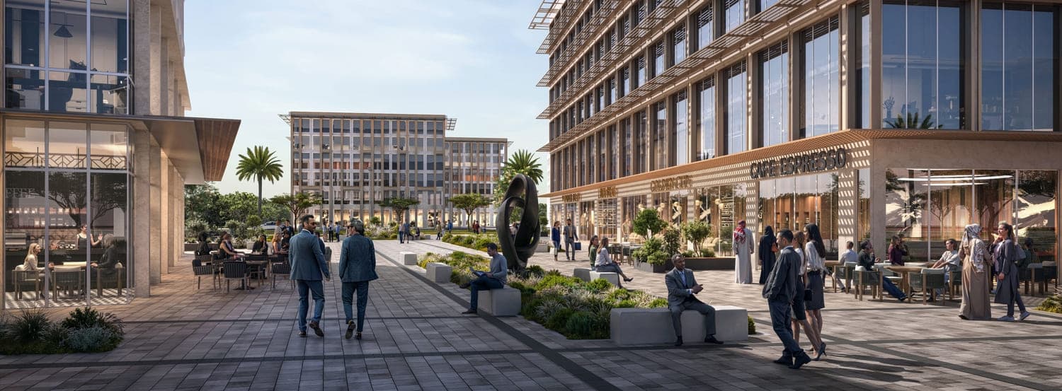 Bayn by Ora amenity Commercial District - Hessian Second, Dubai - by Ora Developers