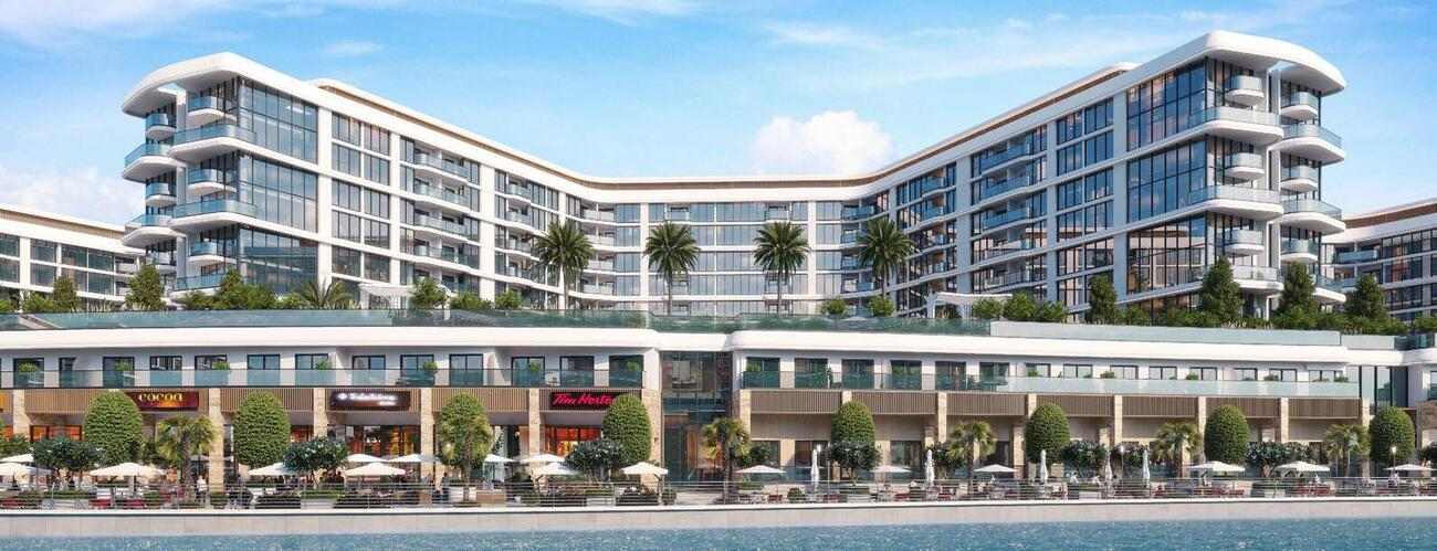 Bayside Marina Residences exterior view - Siniya Island, Dubai - by Sobha