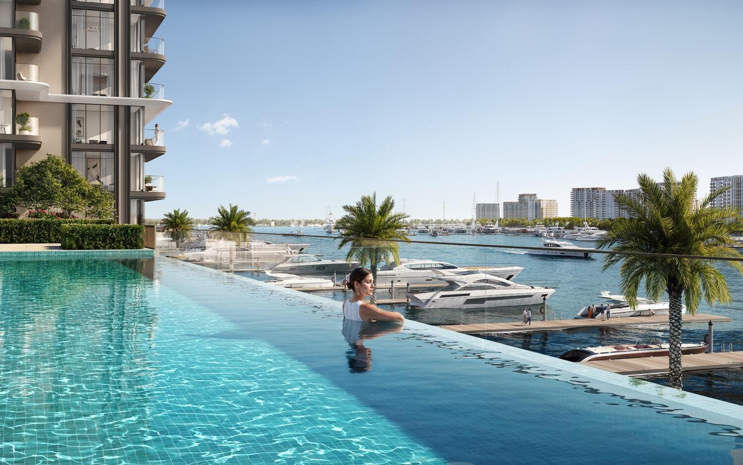 Baystar by Vida amenity Swimming Pool & Yoga Access - Mina Rashid, Dubai - by Emaar