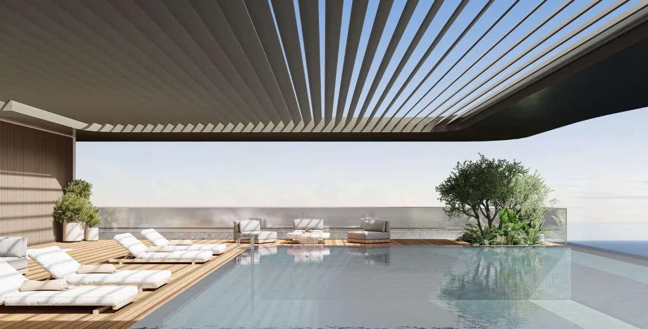 Bayview Boulevard amenity Infinity Pool - Dubai Islands, Dubai - by AB Developers